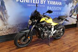 2015 Yamaha MT-07 LA Yellow