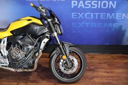 2015 Yamaha MT-07 LA Yellow