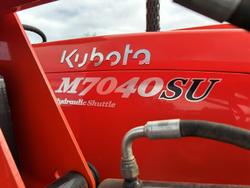 2023 Kubota M7040suhd 68Hp Rops Tractor & Qvx26 Loader