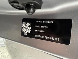 2022 Toyota Hilux SR5 GUN126R 4X4 Dual Range Silver Sky