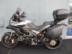 2014 DUCATI MULTISTRADA 1200 S GT BLACK/SILVER