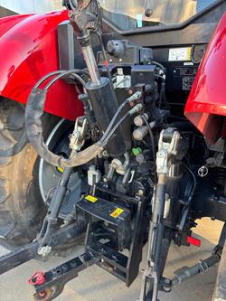 0 CASE IH 150 Maximum Cab Cvt Tractor & Loader - Hours 966 Red