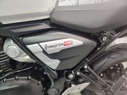 2026 Triumph Thruxton 400 Thruxton White