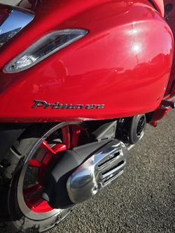 2021 Vespa Primavera 150 Red Primavera Red