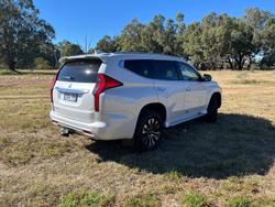 2023 Mitsubishi Pajero Sport Exceed QF MY23 4X4 Dual Range White Diamond