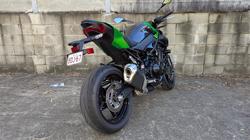 2026 Kawasaki Z900 SUPERNAKED Green