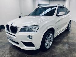 2014 BMW X3 xDrive20d F25 LCI 4X4 Constant Alpine White