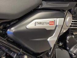 2026 Triumph Thruxton 400 Thruxton White