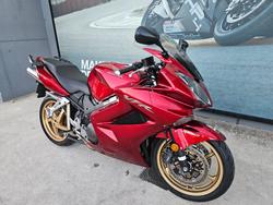 2009 Honda VFR800F (VFR800Fi) Red