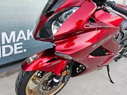 2009 Honda VFR800F (VFR800Fi) Red