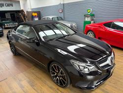 2013 Mercedes-Benz E-Class E250 A207 Obsidian Black