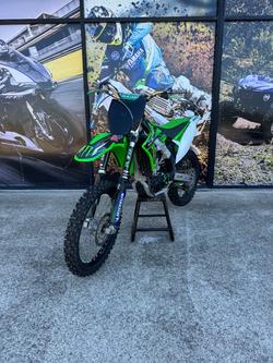 2010 Kawasaki KX450F Green