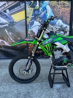2010 Kawasaki KX450F Green