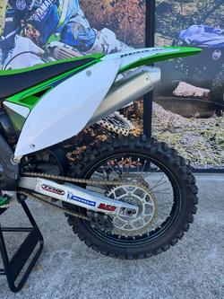 2010 Kawasaki KX450F Green