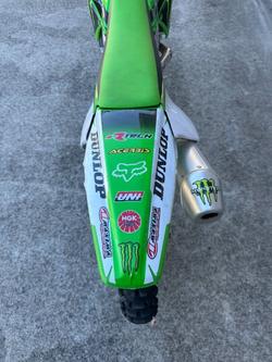 2010 Kawasaki KX450F Green