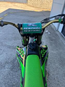 2010 Kawasaki KX450F Green