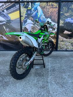 2010 Kawasaki KX450F Green