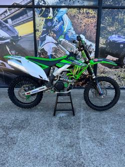 2010 Kawasaki KX450F Green