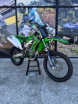 2010 Kawasaki KX450F Green