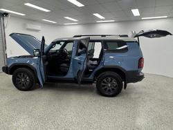 2025 Toyota Landcruiser Prado Altitude GDJ251R 4X4 Dual Range Ningaloo Blue/Grey Roof