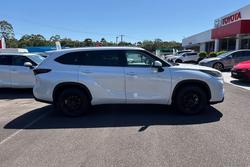 2025 Toyota Kluger Grande AXUH78R 4X4 On Demand Frosted White