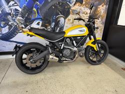 2016 DUCATI SCRAMBLER ICON YELLOW