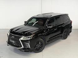 2019 Lexus LX 570 S URJ201R 4X4 Dual Range Starlight Black
