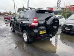 2017 TOYOTA LANDCRUISER PRADO GXL (4x4) GDJ150R MY17 BLACK