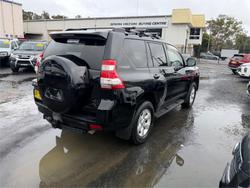 2017 TOYOTA LANDCRUISER PRADO GXL (4x4) GDJ150R MY17 BLACK