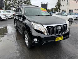 2017 TOYOTA LANDCRUISER PRADO GXL (4x4) GDJ150R MY17 BLACK