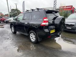 2017 TOYOTA LANDCRUISER PRADO GXL (4x4) GDJ150R MY17 BLACK