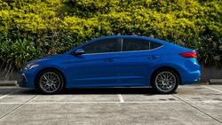 2017 Hyundai Elantra SR Turbo AD MY17 Marina Blue