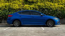 2017 Hyundai Elantra SR Turbo AD MY17 Marina Blue