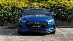 2017 Hyundai Elantra SR Turbo AD MY17 Marina Blue