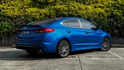 2017 Hyundai Elantra SR Turbo AD MY17 Marina Blue