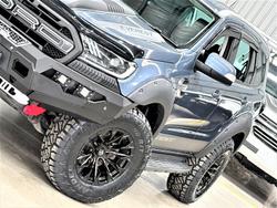 2017 Ford Everest Trend UA 4X4 Dual Range Blue Reflex