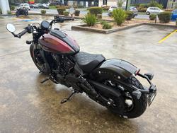 2026 Indian Scout Bobber 125th Anniversary Red with Black Crystal Fade