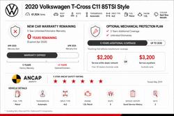 2020 Volkswagen T-Cross 85TSI Style