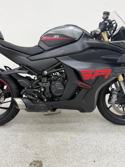 2025 CFMOTO 450 SR S Black