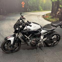 2014 Yamaha MT-07 White