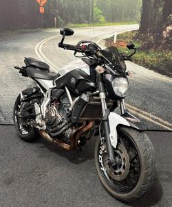 2014 Yamaha MT-07 White