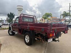 2021 Toyota Landcruiser GXL VDJ79R 4X4 Dual Range Merlot Red