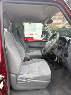 2021 Toyota Landcruiser GXL VDJ79R 4X4 Dual Range Merlot Red