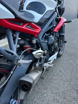 2015 Triumph Street Triple R ABS Street Triple White