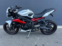 2015 Triumph Street Triple R ABS Street Triple White