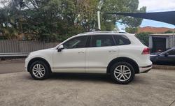 2017 Volkswagen Touareg 150TDI Element 7P MY18 Four Wheel Drive Pure White