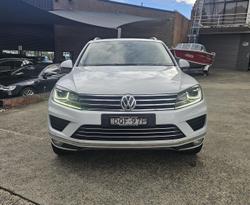 2017 Volkswagen Touareg 150TDI Element 7P MY18 Four Wheel Drive Pure White