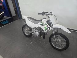 2026 Kawasaki 2026 Kawasaki 110CC KLX110R Minibike White