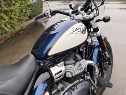 2023 Royal Enfield SUPER METEOR 650 INTERSTELLA CELESTIAL BLUE