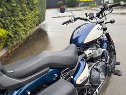 2023 Royal Enfield SUPER METEOR 650 INTERSTELLA CELESTIAL BLUE